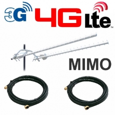 антенна MIMO YAGI 3G / 4G LTE 22-24 / 26-28 дБ
