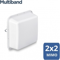 Мультистандартная панельная направленная антенна MIMO MULTI 4G LTE 3G 2G GSM, 9-14 дБ, (800-2700 МГц)