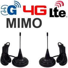 круговая антенна MIMO GSM 2G / 3G / 4G LTE, 4-6 дБ