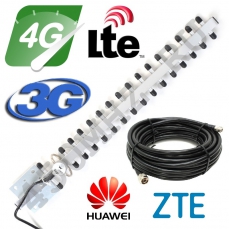 Стационарная направленная антенна YAGI 3G/4G LTE 16-18 дБ