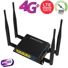 WiFi-роутер 4G+ LTE-A 3G ZBT WE826-T2 Cat.6